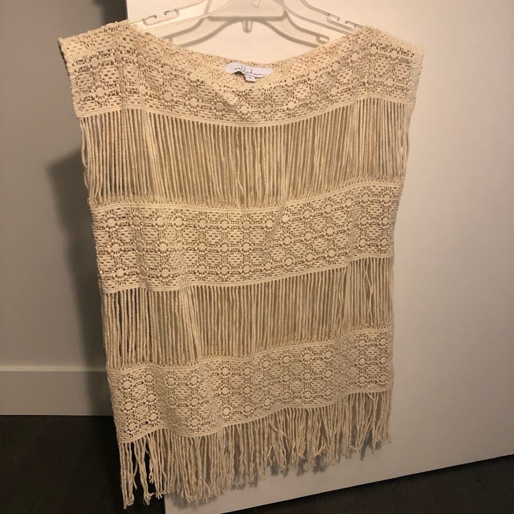 NWOT Callahan fringe top size Small